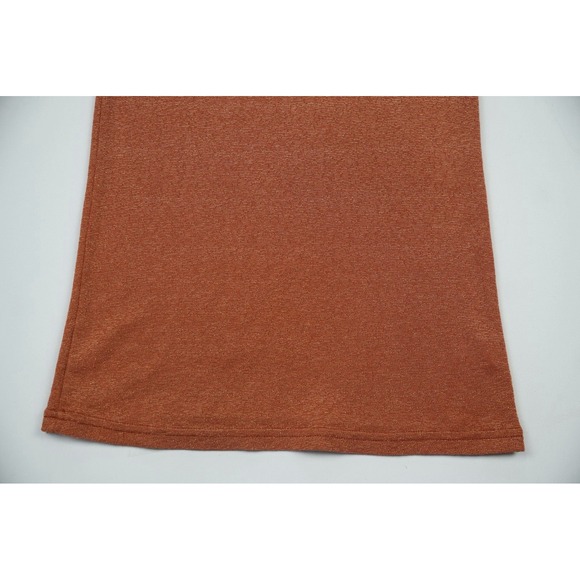 Vintage Y2K Michael Stars Orange Ribbed Knit Tank Top One Size USA - Picture 5 of 5